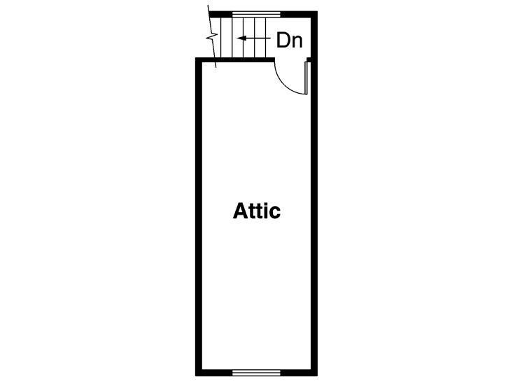 2nd Floor Plan, 051G-0005