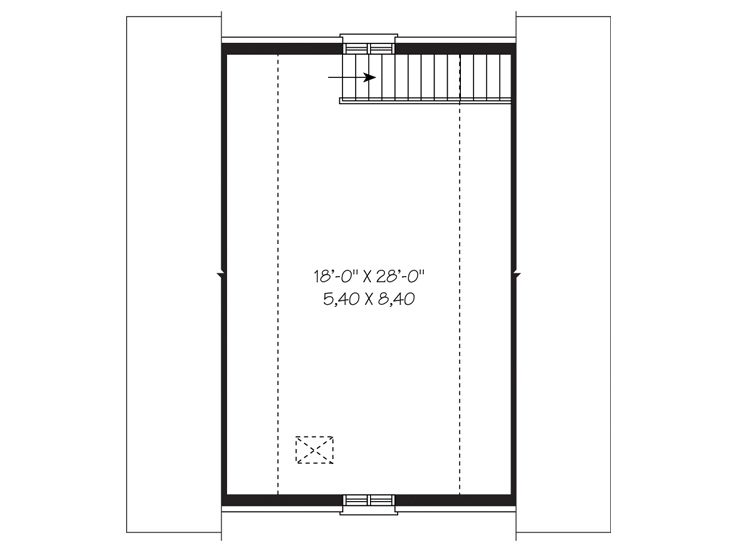 2nd Floor Plan, 028G-0009