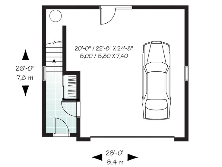 1st Floor Plan, 027G-0004