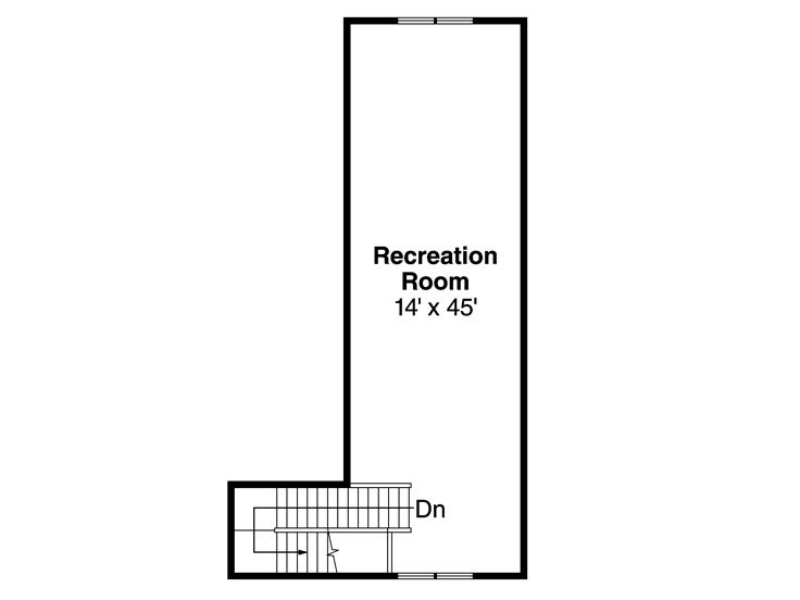 2nd Floor Plan, 051G-0040