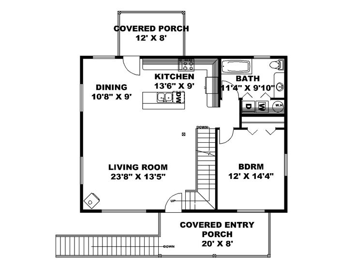 2nd Floor Plan, 012G-0140