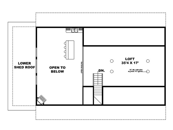 3rd Floor Plan, 012G-0136
