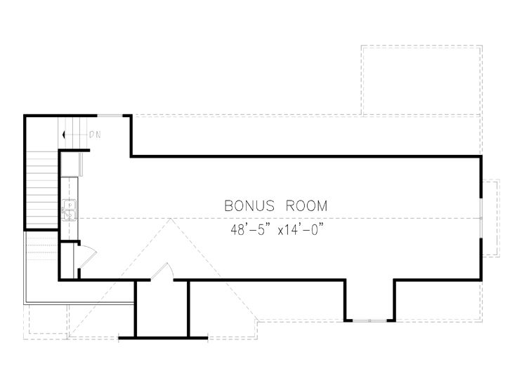 2nd Floor Plan, 084G-0007