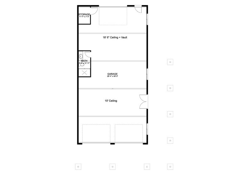 1st Floor Plan, 065G-0023