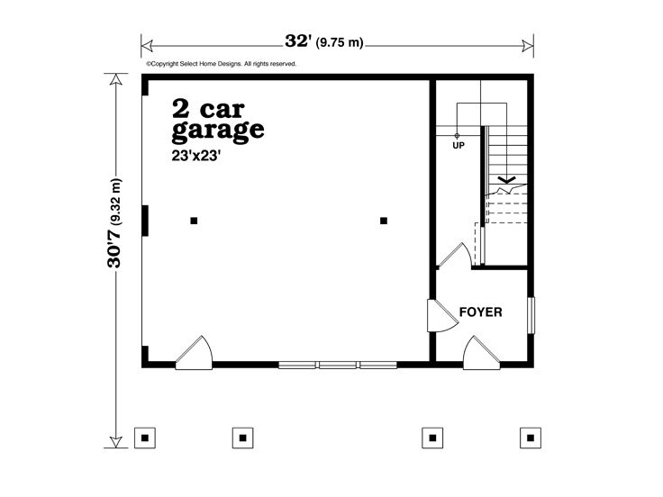 1st Floor Plan, 032G-0010