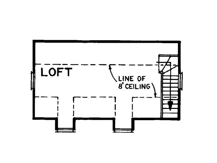 2nd Floor Plan, 033G-0022