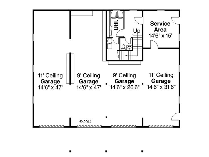1st Floor Plan, 051G-0075