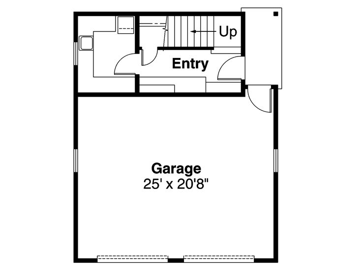 1st Floor Plan, 051G-0007