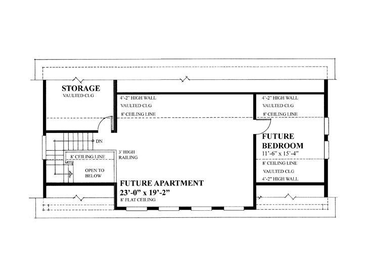 2nd Floor Plan, 010G-0009