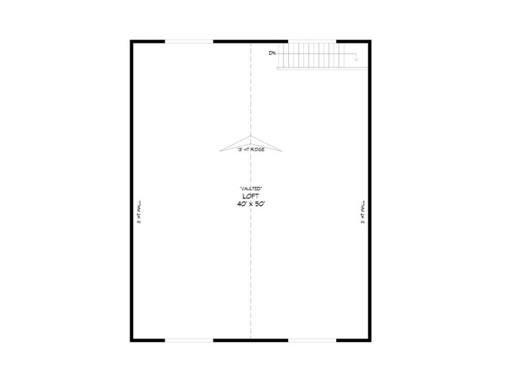 2nd Floor Plan, 062G-0312