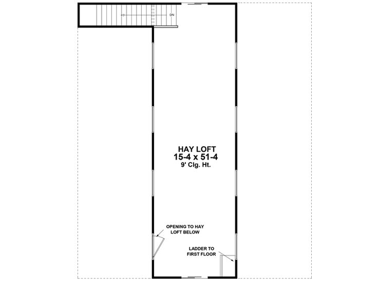 2nd Floor Plan, 001B-0001
