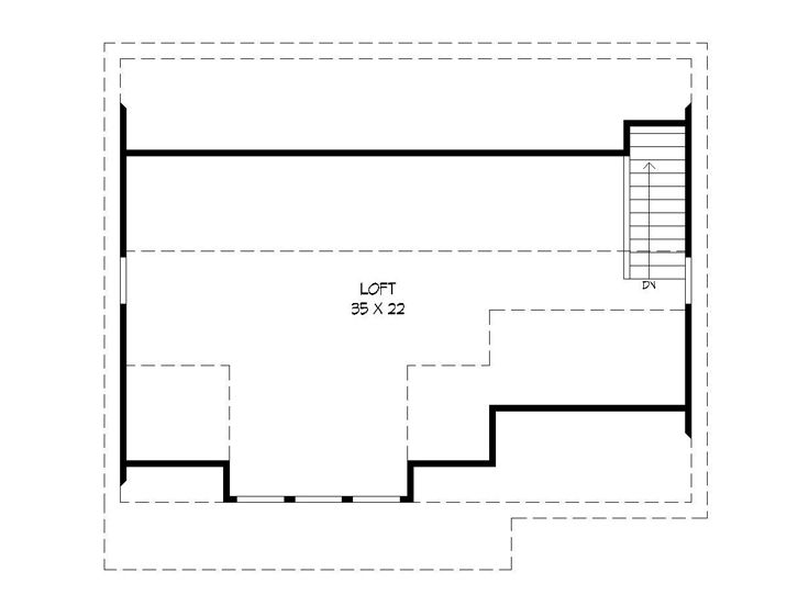 2nd Floor Plan, 062g-0125