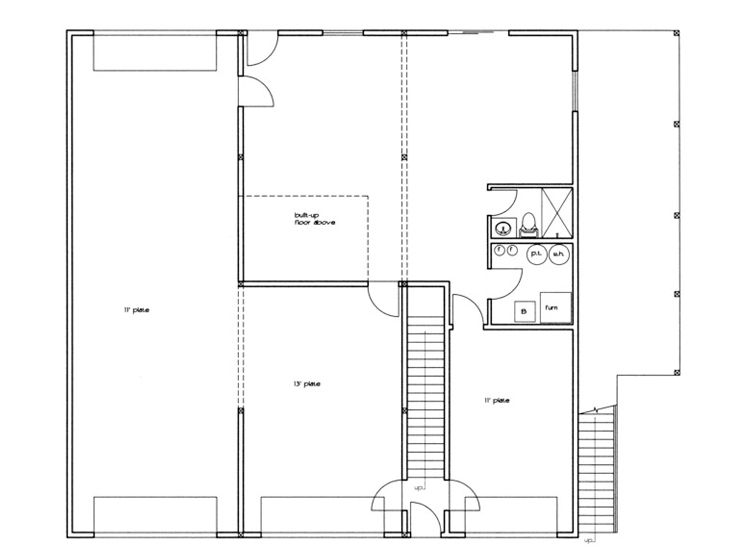 1st Floor Plan, 012G-0098