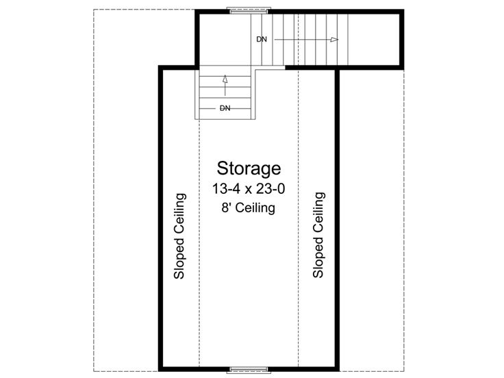 2nd Floor Plan, 001G-0002