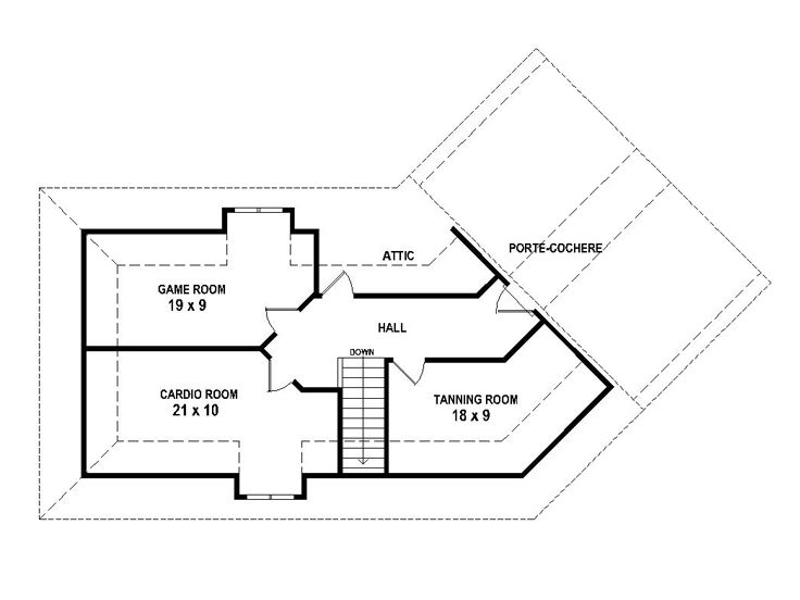 2nd Floor Plan, 006G-0104