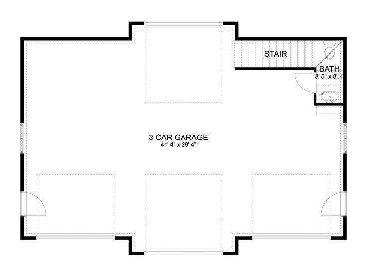 1st Floor Plan, 065G-0033