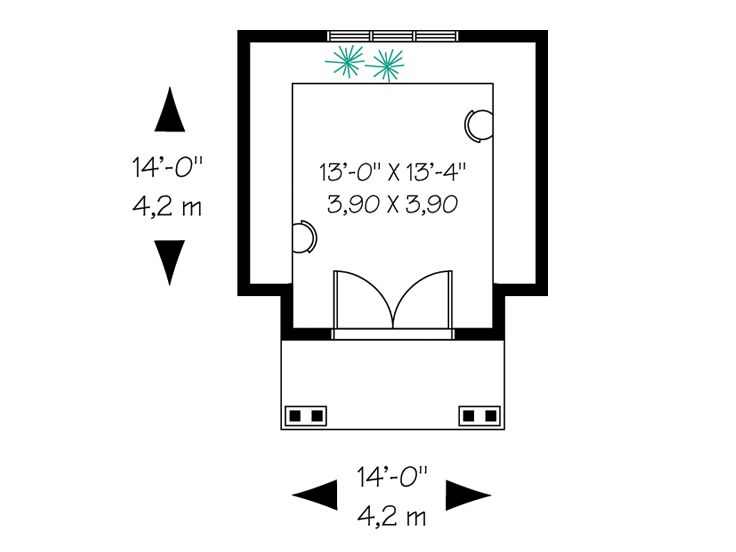 Floor Plan, 028S-0012