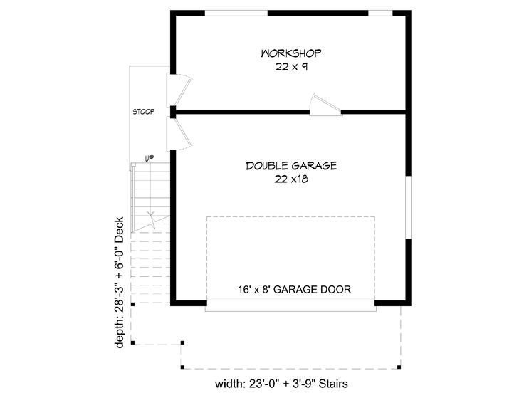 1st Floor Plan, 062G-0352