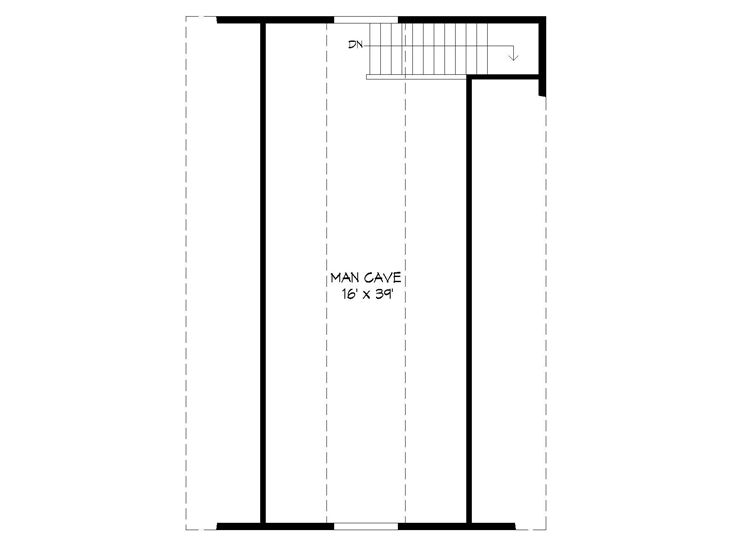 2nd Floor Plan, 062G-0082
