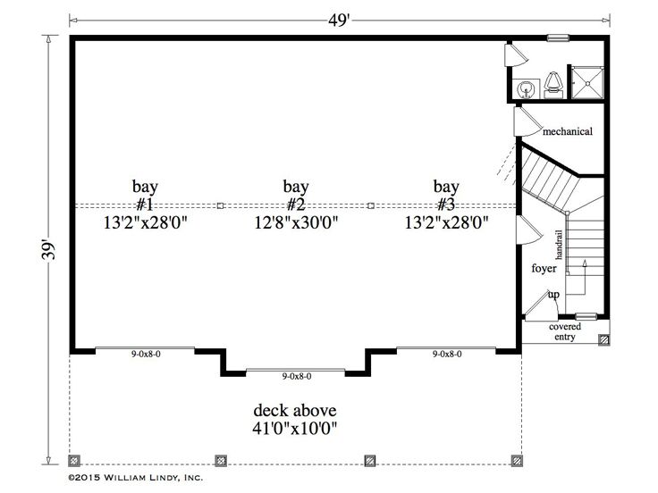 1st Floor Plan, 053G-0032
