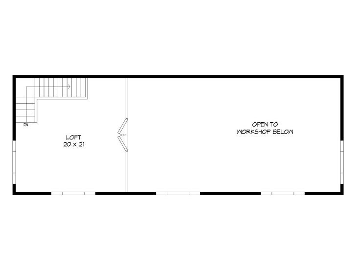 2nd Floor Plan, 062B-0008