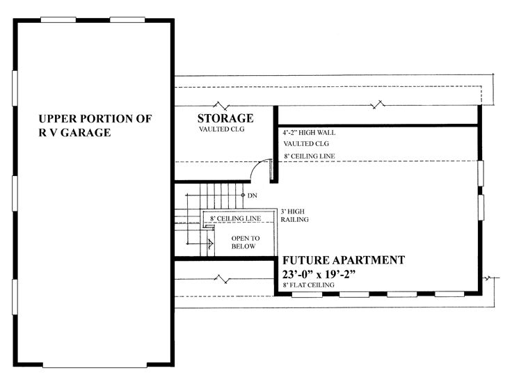 2nd Floor Plan, 010G-0011