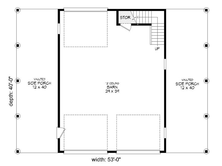 1st Floor Plan, 062G-0047