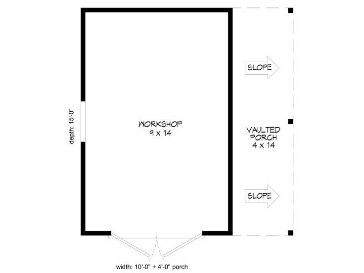 Floor Plan, 062S-0006