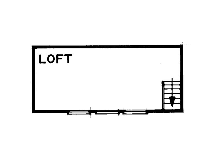 2nd Floor Plan, 033G-0023