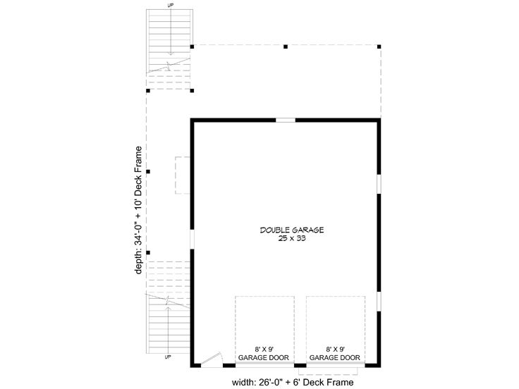 1st Floor Plan, 062G-0254