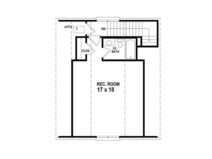 2nd Floor Plan, 006G-0066