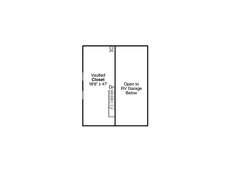2nd Floor Plan, 051G-0035