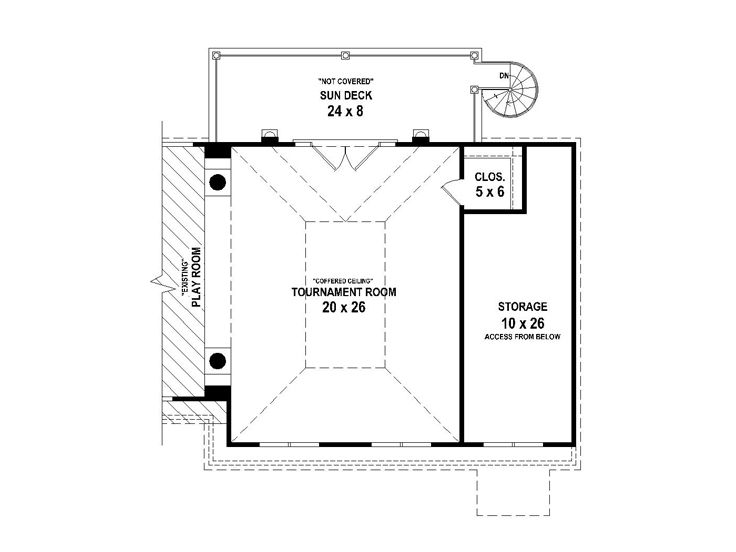2nd Floor Plan, 006G-0103