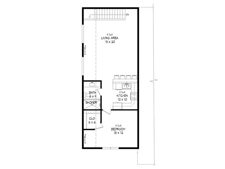 2nd Floor Plan, 062G-0168