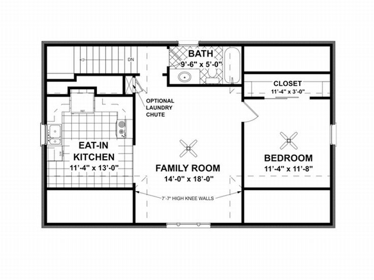 2nd Floor Plan, 007G-0001