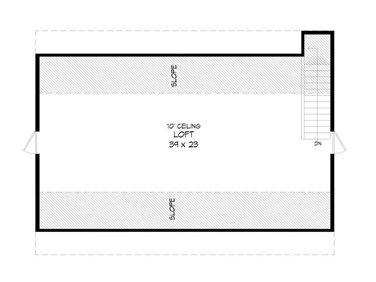 2nd Floor Plan, 062B-0010