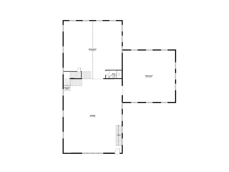 1st Floor Plan, 065G-0006