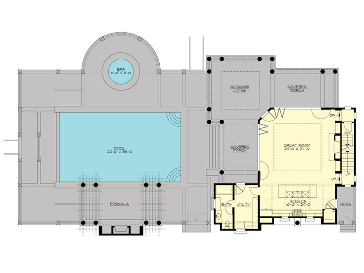 1st Floor Plan, 035G-0018