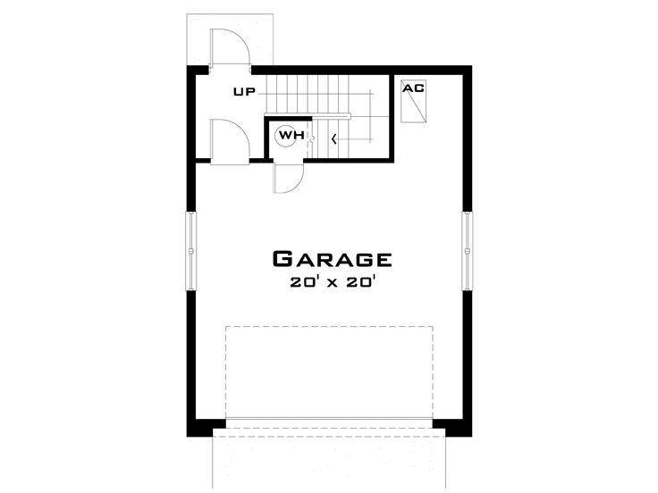 1st Floor Plan, 052G-0001