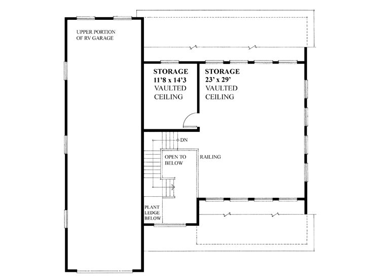 2nd Floor Plan, 010G-0018