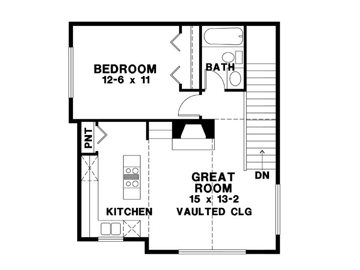 2nd Floor Plan, 024G-0019
