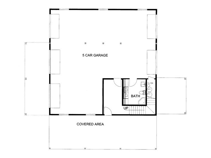 1st Floor Plan, 012G-0056