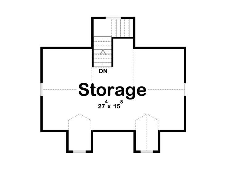 2nd Floor Plan, 050G-0090