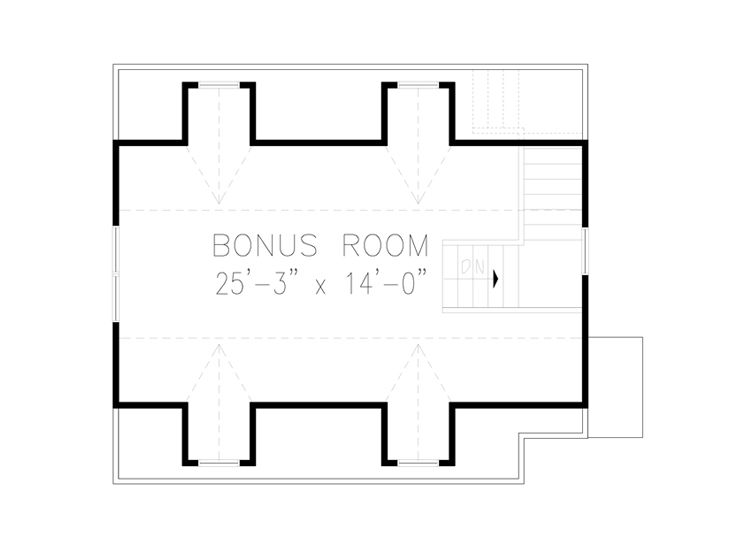 2nd Floor Plan, 084G-0004