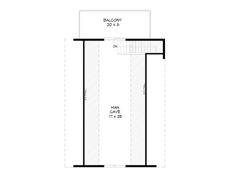 2nd Floor Plan, 062G-0244