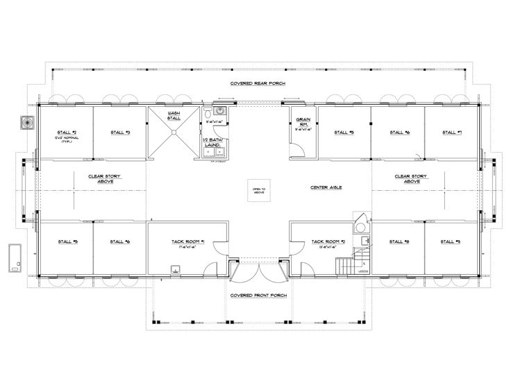 1st Floor Plan, 087B-0002