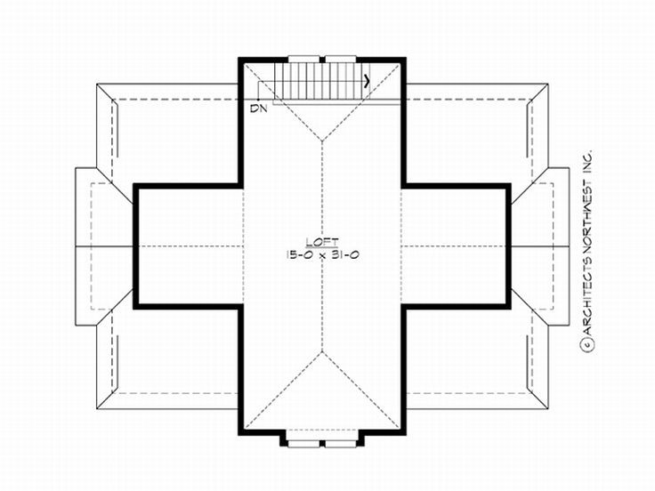 2nd Floor Plan, 035G-0007