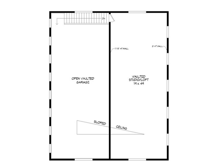 2nd Floor Plan, 062G-0224