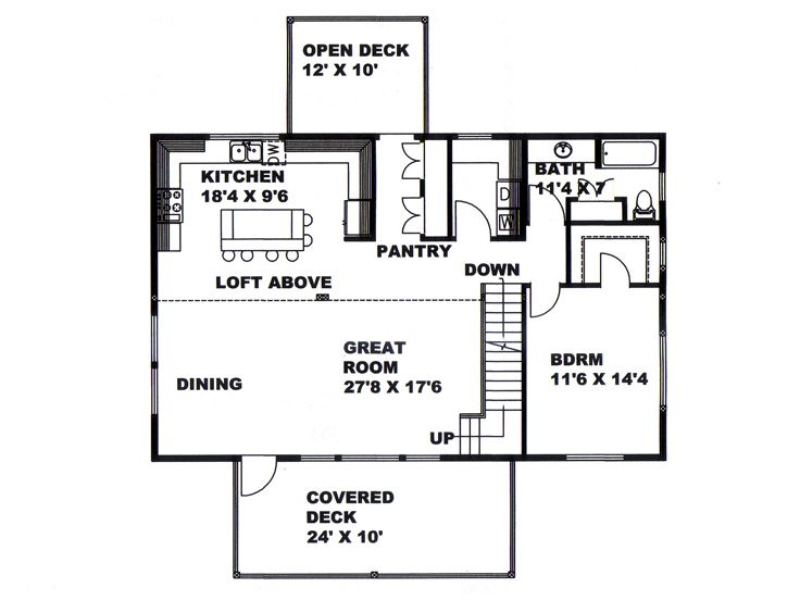 2nd Floor Plan, 012G-0130