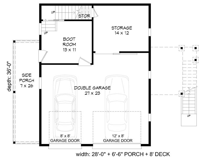 1st Floor Plan, 062G-0267